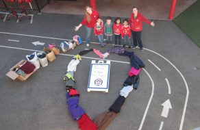 Stratford Students Get a Lesson on Generosity, Donate to One Warm Coat