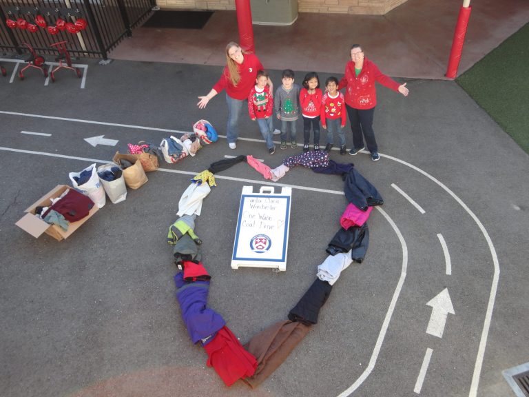 Stratford Students Get a Lesson on Generosity, Donate to One Warm Coat