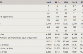 A Look into the City’s 2017 Crime Statistics
