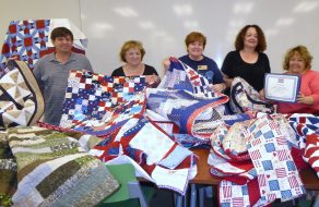 South Bay Blue Star Moms Sew Quilts of Valor for Veterans