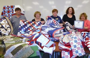 South Bay Blue Star Moms Sew Quilts of Valor for Veterans