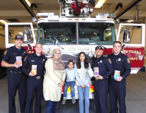 Girl Scout Treats Every Single Santa Clara Firefighter to Cookies