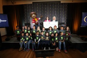 Katherine Hughes School Scores $10,000 Touchdown From 2019 College Football Playoffs