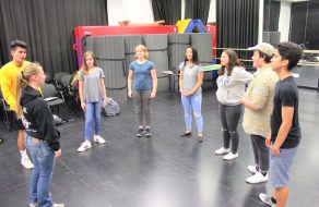 Wilcox High School’s Theater Productions Class Preps for “Grease”