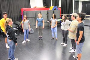 Wilcox High School’s Theater Productions Class Preps for “Grease”
