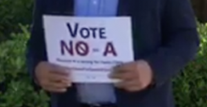 No on A Makes Its Voice Heard, More Money Comes in for Yes on A