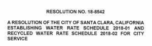 Water Rates to Float Higher for Santa Clara Residents
