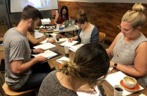 Chromatic Coffee hosts first Chromaker event on calligraphy