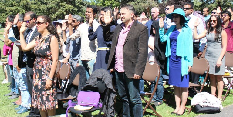 Independence Day Naturalization Ceremony Recognizes New American Citizens