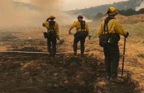 Santa Clara’s Own Provide Aid to the Largest Fire in California History