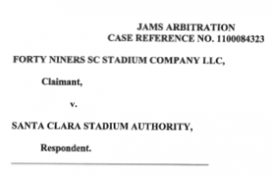 Arbitrator’s Stadium Facility Rent Decision Includes Agreement and Disagreement With Both Parties