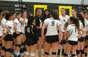 Chargers Volleyball Rallies, But Falls to Cupertino