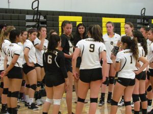 Chargers Volleyball Rallies, But Falls to Cupertino