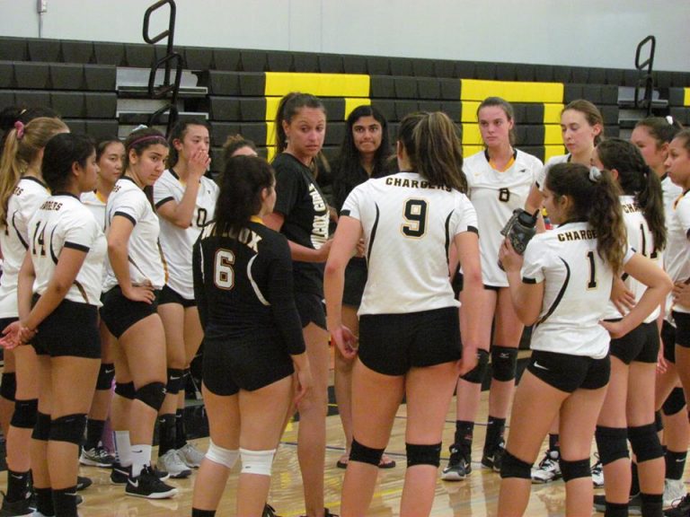 Chargers Volleyball Rallies, But Falls to Cupertino