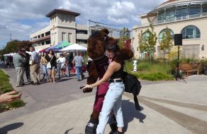 Fanfare, Fun and Free Food at Opening of Historic Franklin Street Mall