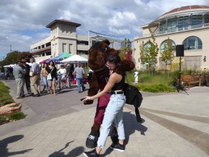 Fanfare, Fun and Free Food at Opening of Historic Franklin Street Mall