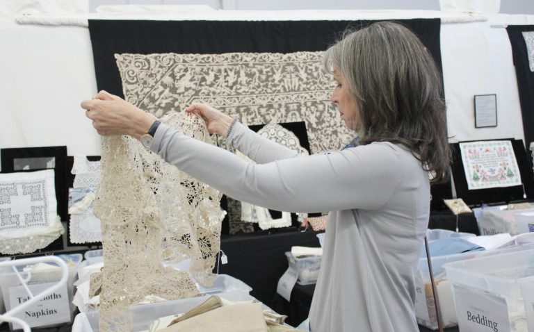 Elegance Can Be Bought at The Lace Museum’s Semi-Annual Vintage Lace Sale