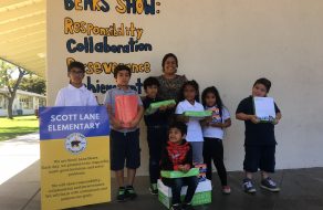 Scott Lane Elementary School Scores Back-to-School Donation from Rotary eClub of Silicon Valley