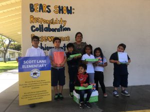 Scott Lane Elementary School Scores Back-to-School Donation from Rotary eClub of Silicon Valley