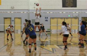 Chargers Strike Down Bruins in Volleyball Finale