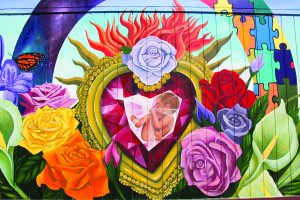 Santa Clara University Students Help Create Mural Reflecting San Jose’s Community Concerns