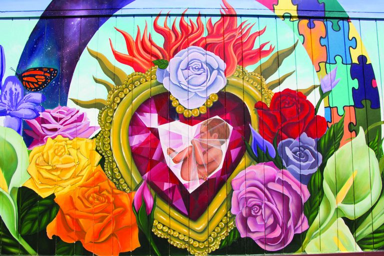 Santa Clara University Students Help Create Mural Reflecting San Jose’s Community Concerns