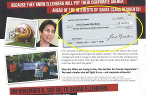 County Supervisor Race Comes to Santa Clara in Mailer Featuring Phony Check and Imaginary Committee