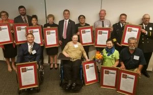 State Senator Bob Wieckowski Recognizes Adam Thompson as the 2018 Santa Clara Local Hero