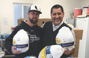 Baseball Program and Church Team Up for Turkey Drive