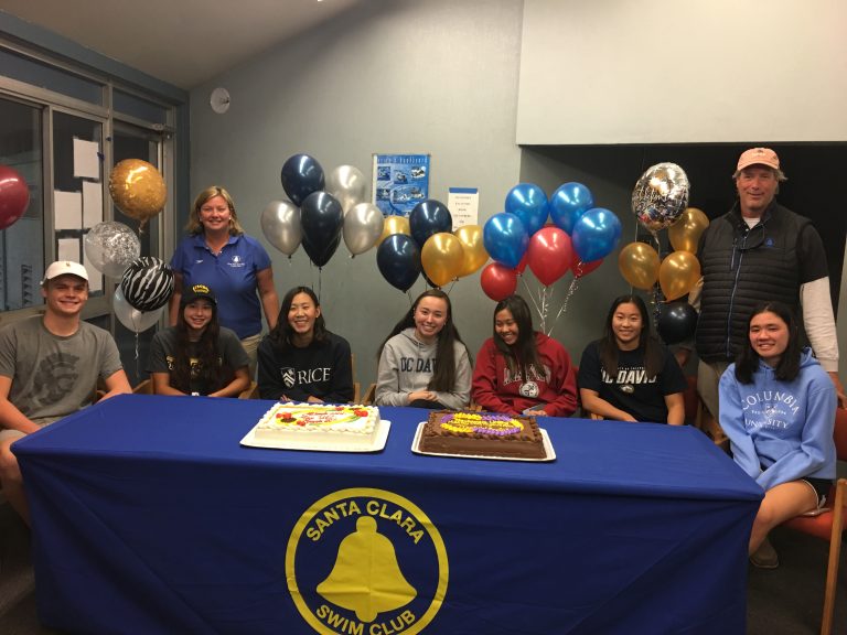 Santa Clara Athletes Commit to Swim in College