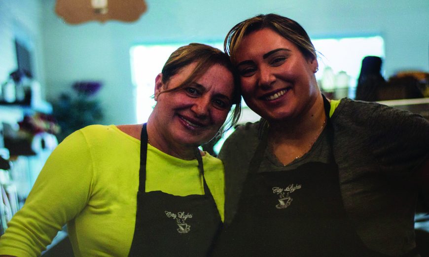 margaret Marques and jennifer Marques of City Lights Espresso