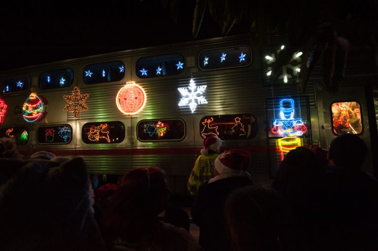 Caltrain’s Holiday Train Puts Seasonal Cheer on the Fast-Track