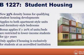 Planning Commissioners Briefed on Array of New Housing Laws