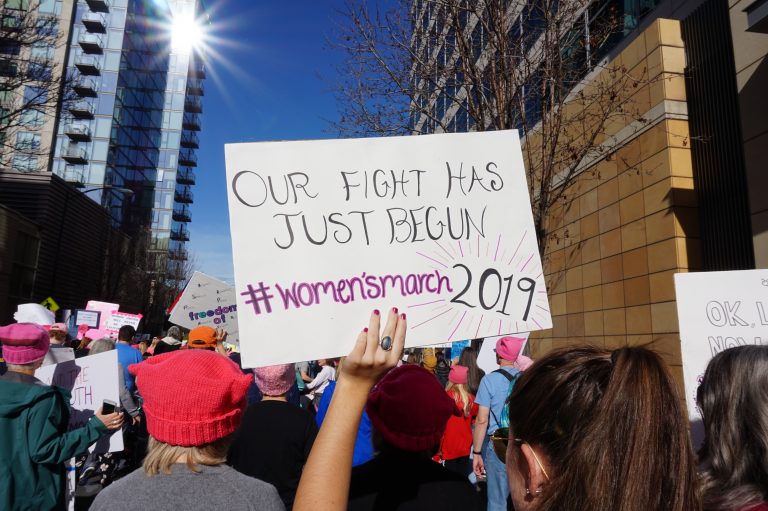 Women, Allies Take to the Streets for Women’s March San Jose