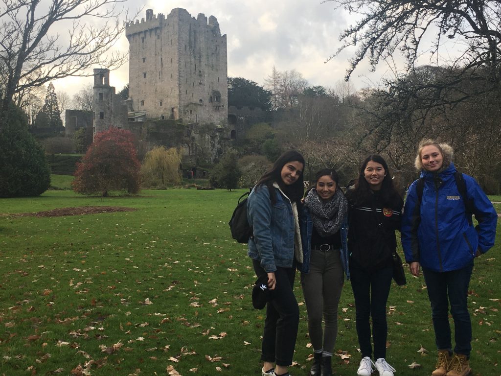 Santa Clara Sister Cities Association Youth Commissioners Remember Their Adventures in Ireland, Blarney Stone, St. Mary’s Cathedral