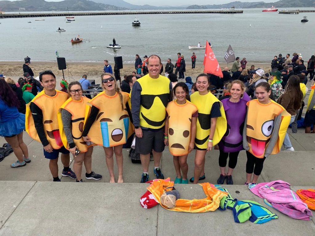 Santa Clara Police Department Take the Plunge for the Special Olympics, polar plunge, Dan Winter