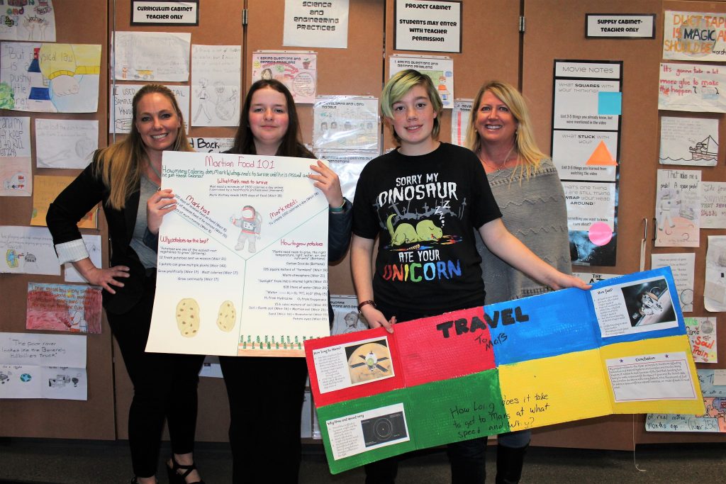 Teacher Teachers from Buchser Middle School Form Cross-Curricular Unit to Teach “The Martian”