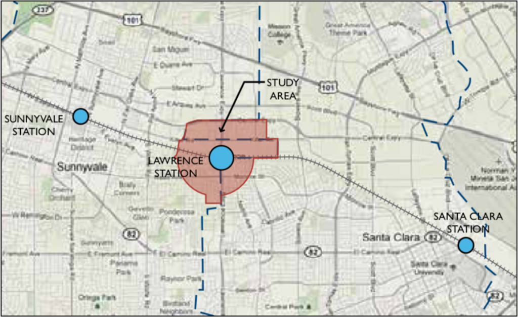 Expansion of Sunnyvale Lawrence Station Area Plan