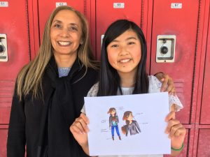 Amelia Tai, Santa Clara Student, Is Named Finalist in Character Creating Contest