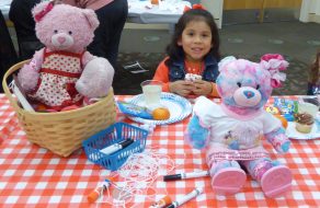 Central Park Library Invaded by Teddy Bears