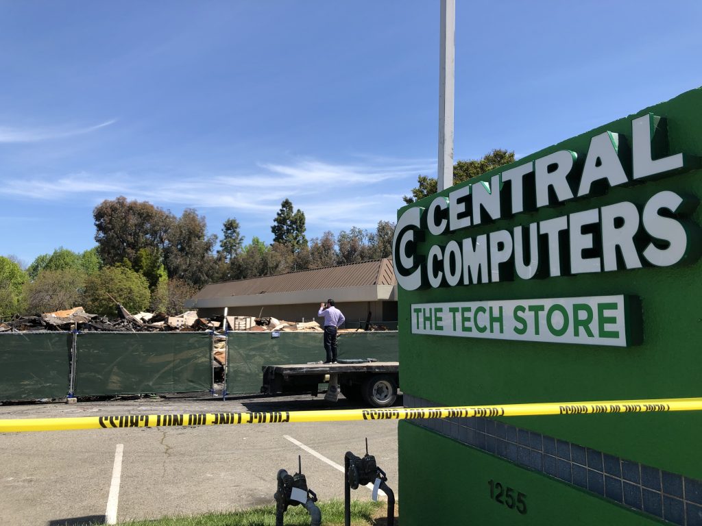 Central Computers Fire