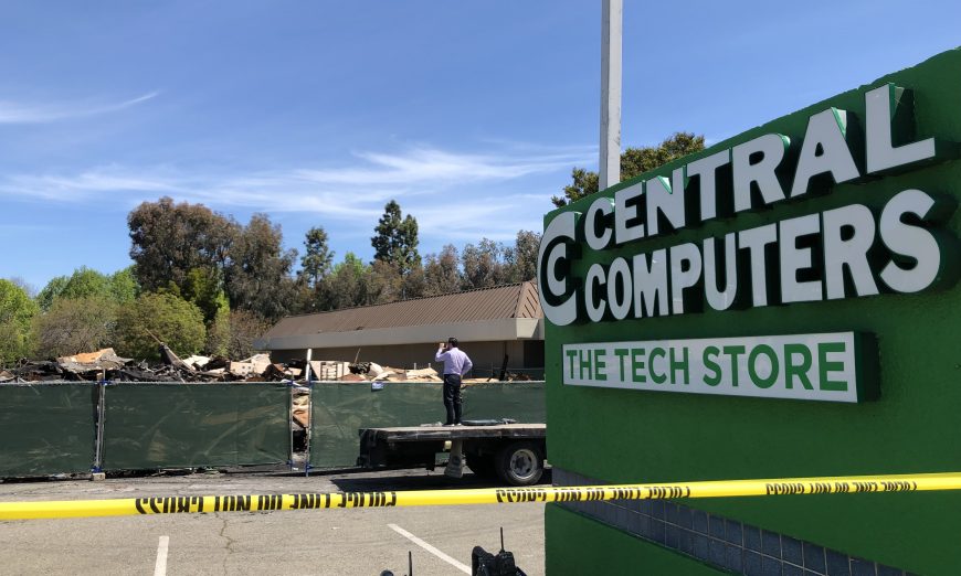 Central Computers Fire