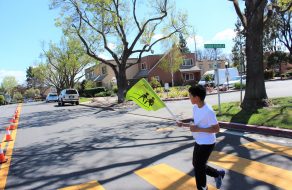 Pedestrian Safety Gets a Boost at Kathryn Hughes Elementary