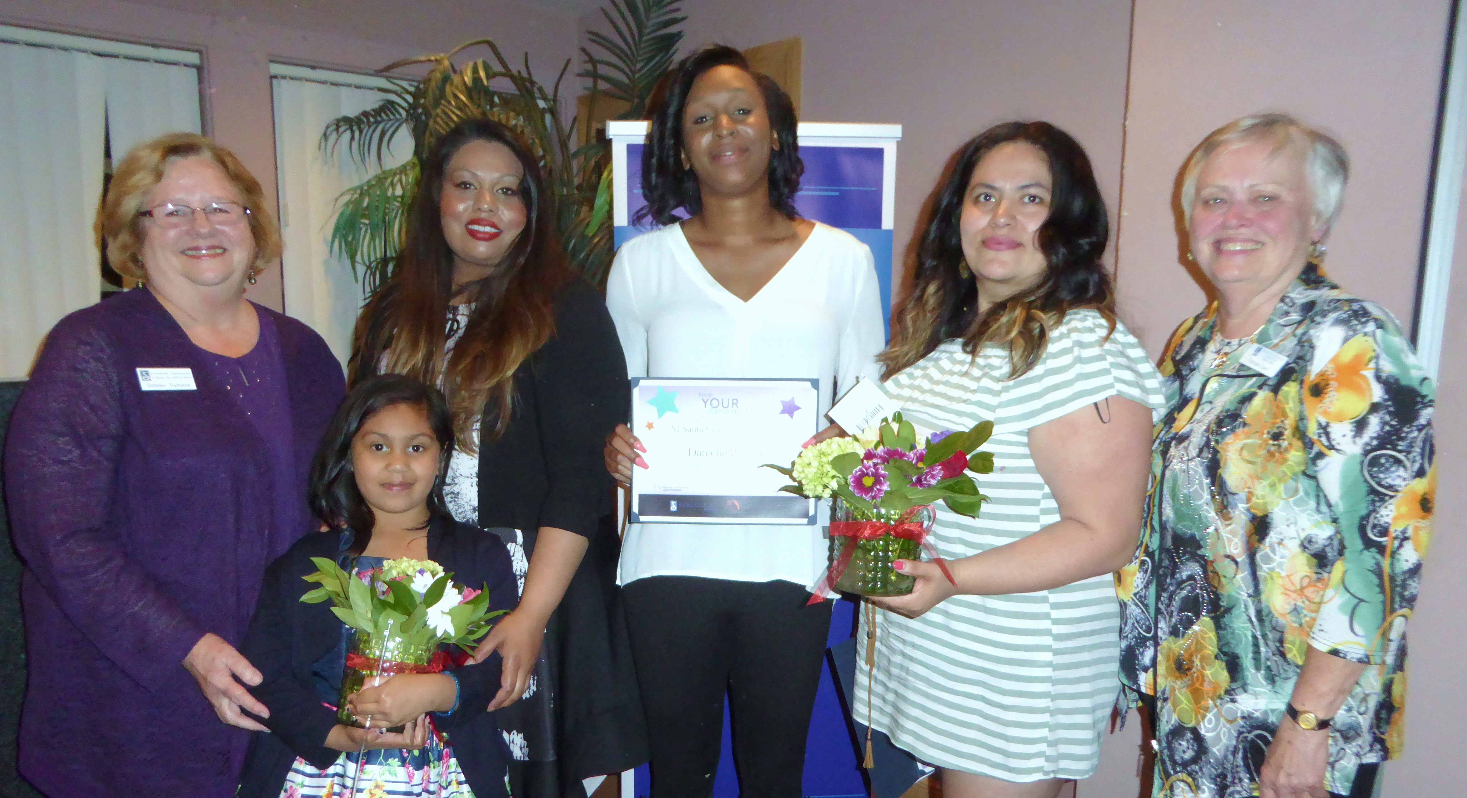 Melissa Ramanan, Danielle Walker, Rita Reyes, Soroptimists, Live Your Dream