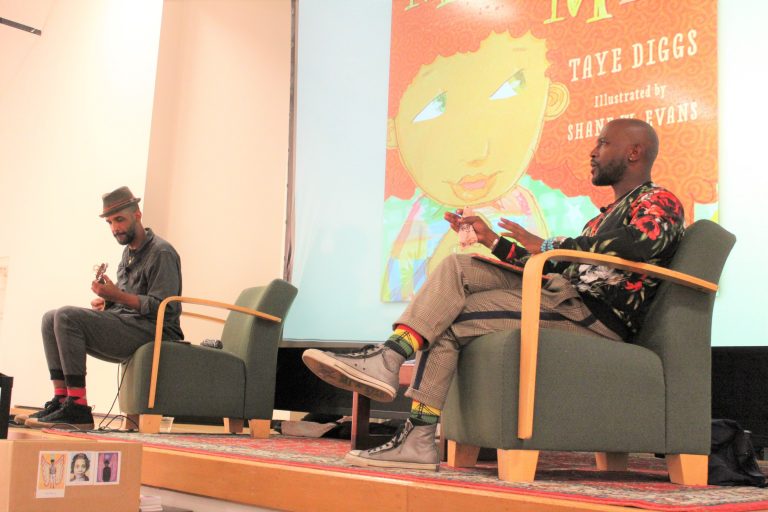Taye Diggs and Shane Evans Discuss Their Children’s Books at Santa Clara University