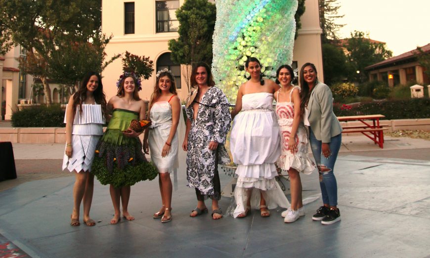Santa Clara University 2019 Eco-Fashion Show Forge Organic Garden sustainability