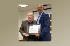 John McLemore Receives Alumnus Award at His Alma Mater