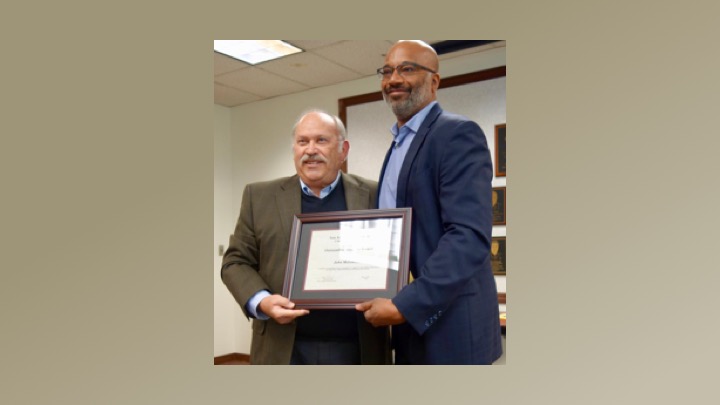 San Jose State University John McLemore, San Jose State University College of Social Sciences Outstanding Alumnus of 2019 Award