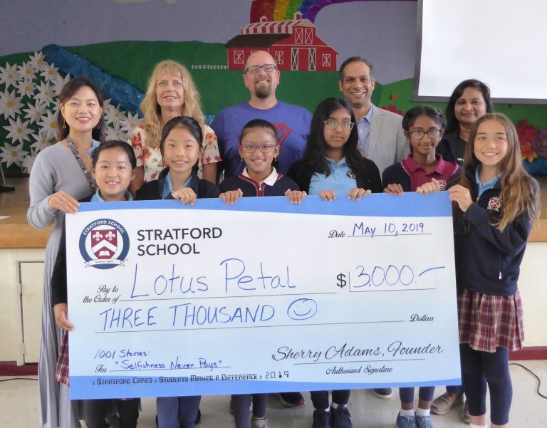 Young Authors at Stratford School Become Philanthropists