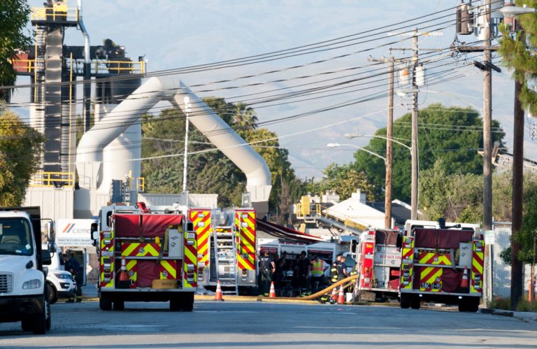 Hydrogen Gas Explosion and Fire at Air Products and Chemicals, Inc. in Santa Clara